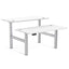 Piano di lavoro per scrivania Cambio - 180 x 80 x 2,5 cm - bianco - Fellowes