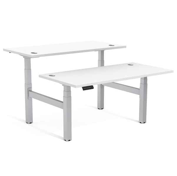 Piano di lavoro per scrivania Cambio - 180 x 80 x 2,5 cm - bianco - Fellowes