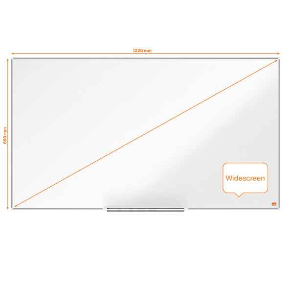 Lavagna bianca magnetica Impression Pro Widescreen - 69 x 122 cm - 55" - Nobo