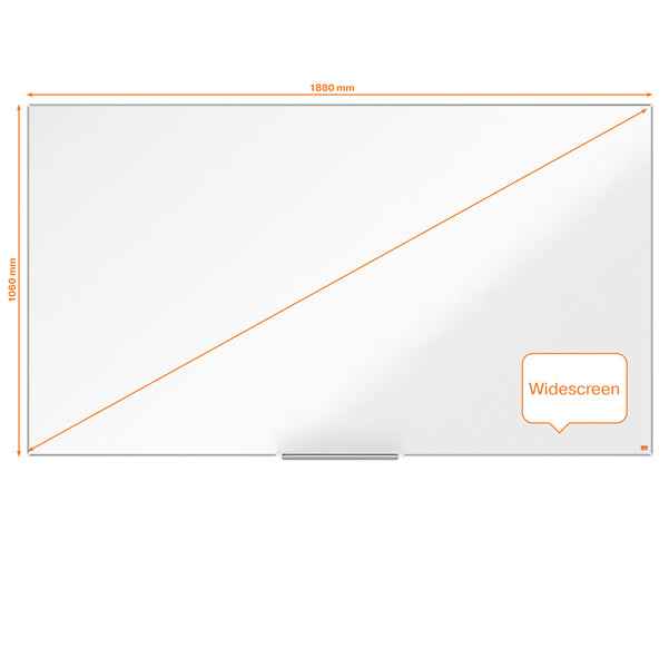 Lavagna bianca magnetica Impression Pro Widescreen - 106 x 188 cm - 85" - Nobo