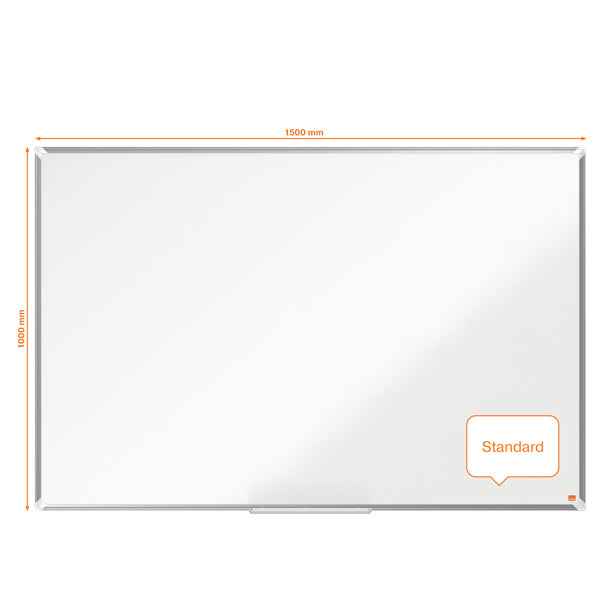Lavagna bianca magnetica Premium Plus - 100 x 150 cm - Nobo