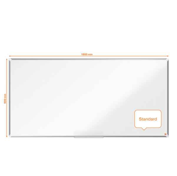 Lavagna bianca magnetica Premium Plus - 90  x 180 cm - Nobo