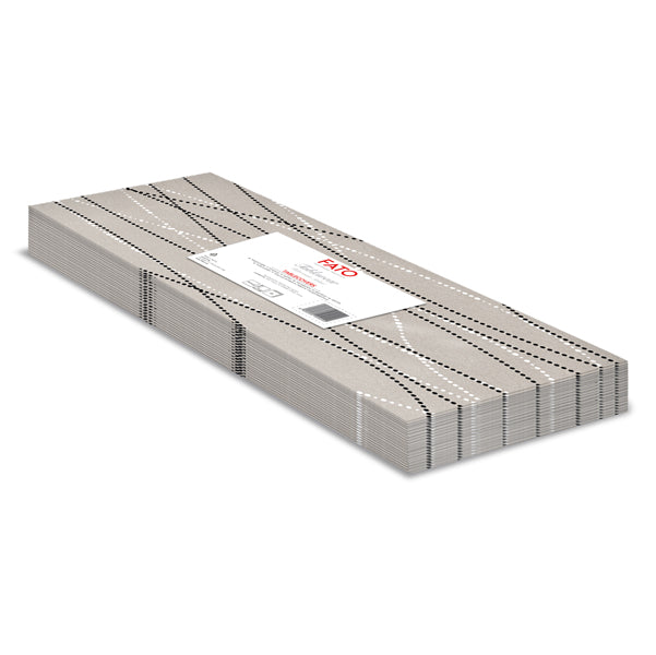Tovaglia linea Airlaid - 100 x 100 cm - perla / tortora - Fato - conf. 25 pezzi