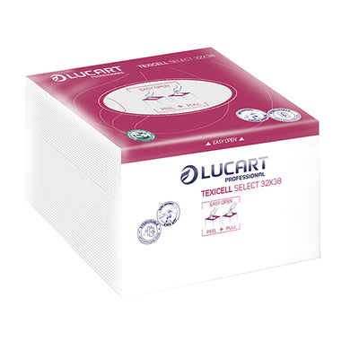 Panni multiuso Texicell Select - 32x38 cm - Lucart - conf. 55 pezzi