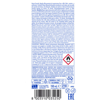 Spray deodorante - freschezza talcata - 150 ml - Breeze