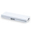 Panca Horeca - pieghevole - 44 x 30 x 183 cm - acciaio/HDPE - bianco - Garden Friend