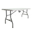 Tavolo Horeca - pieghevole - 74 x 76 x 183 cm - acciaio/HDPE - bianco - Garden Friend