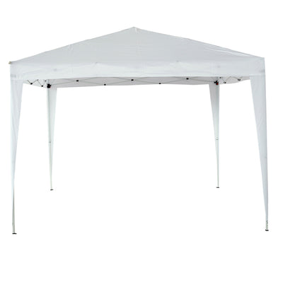Gazebo PopUp - 3 x 3 m - acciaio/PL - bianco - Garden Friend