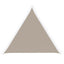 Tenda a vela triangolare ombreggiante - 3,6 x 3,6 x 3,6 m - PL - tortora - X-Robust