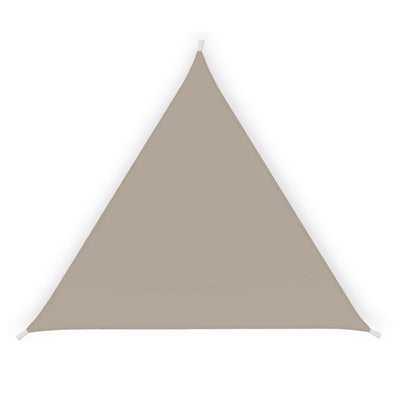 Tenda a vela triangolare ombreggiante - 3,6 x 3,6 x 3,6 m - PL - tortora - X-Robust