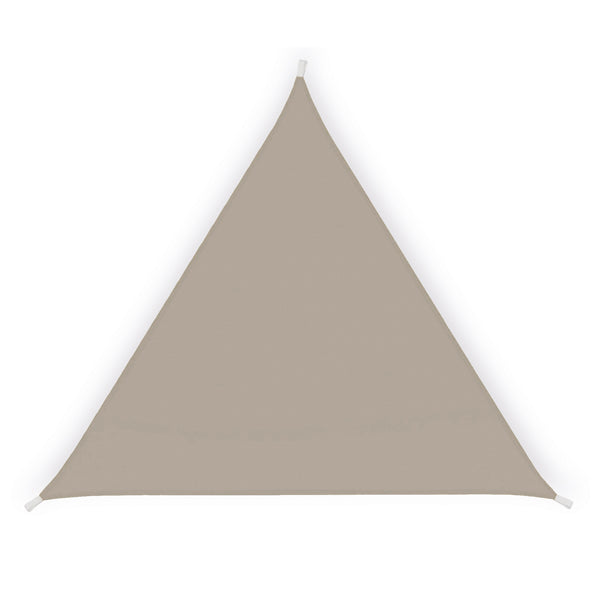 Tenda a vela triangolare ombreggiante - 5 x 5 x 5 m - PL - tortora - X-Robust