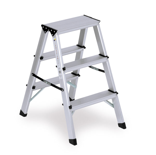 Scaletta - doppia salita - alluminio - X-Robust
