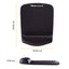 Mousepad con poggiapolsi in FoamFusion Microban PlusTouch - nero - Fellowes