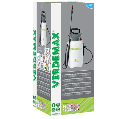 Pompa a pressione manuale - 5 L - Verdemax