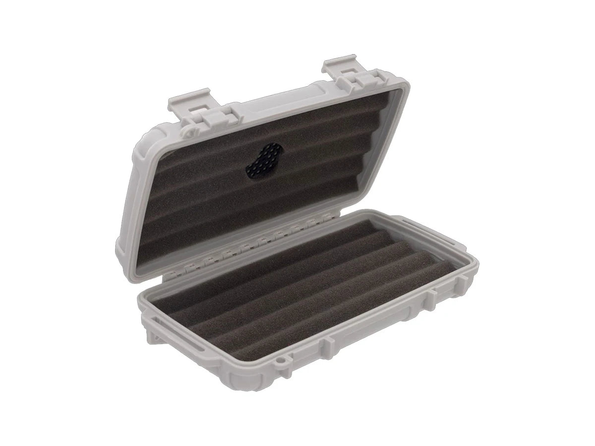 Cigar Caddy UMIDIFICATORE DA VIAGGIO 5 SIGARI  GRAY
