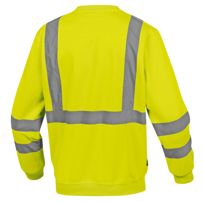 Felpa sportiva Astral - alta visibilità - tg. L - giallo fluo - Deltaplus