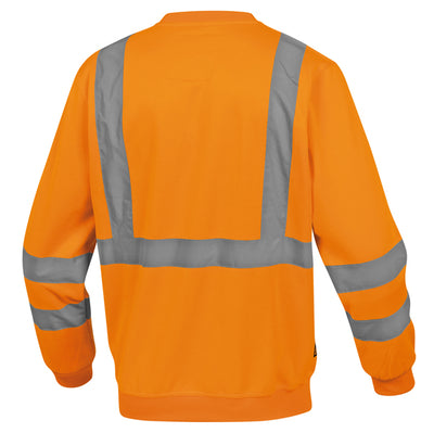 Felpa sportiva Astral - alta visibilità - tg. XL - arancio fluo - Deltaplus