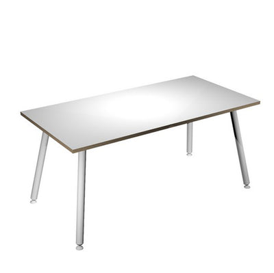 Scrivania Skinny Metal - 160 x 80 x H 74,4 cm - bianco