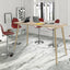 Tavolo alto Woody - 120 x 80 x 105 cm - rovere