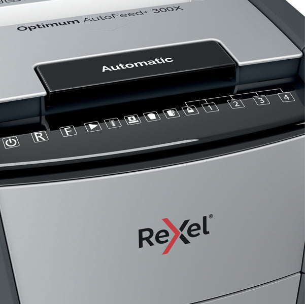Distruggidocumenti Optimum AutoFeed+ 300X - a frammenti - Rexel