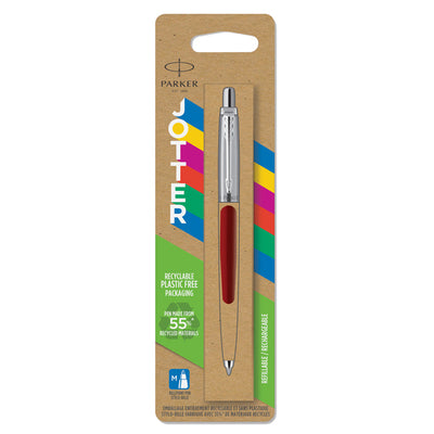 Penna sfera Jotter Original - punta M - fusto rosso - Parker
