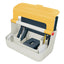 Cassetta portaoggetti Cosy - con maniglia - giallo - Leitz