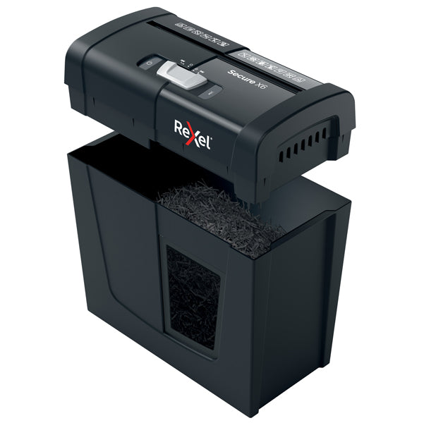 Distruggidocumenti Secure X6 - a frammenti - Rexel