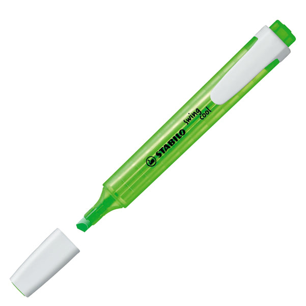 Evidenziatore Swing Cool - punta a scalpello - tratto 1 - 4 mm - Stabilo - astuccio 6 colori