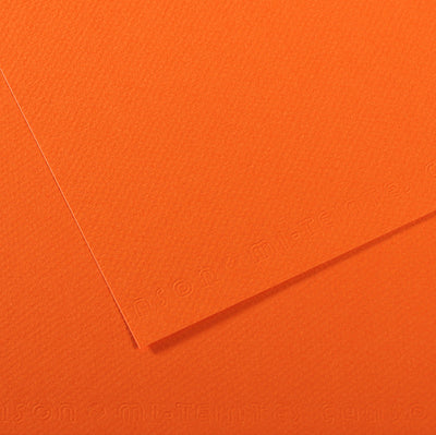Foglio Mi-Teintes - A4 - 160 gr - arancione - Canson