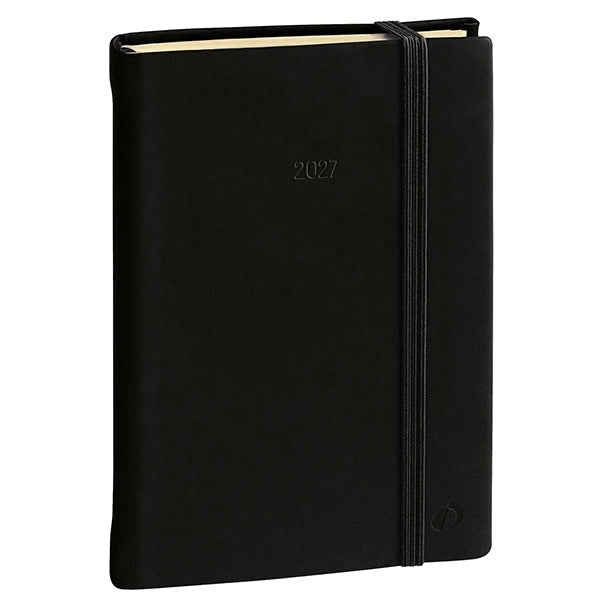 Agenda settimanale Ministro Prestige 2027 - 16 x 24 cm - silk nero - Quo Vadis