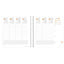 Agenda settimanale Time&Life 2027 - 16 x 16 cm - rosa cangiante - Quo Vadis