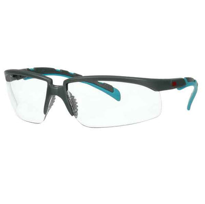Occhiali di sicurezza Solus 2000 -  lenti trasparenti antigraffio - blu - 3M