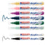 Marcatore permanente acrilico Start Easy Set Nordic - punta tonda fine e media - colori assortiti - Edding - conf. 8 pezzi
