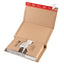 Scatola postale CP 020 - fustellata - 38 x 29 x 8 cm - cartone microonda - avana - ColomPac