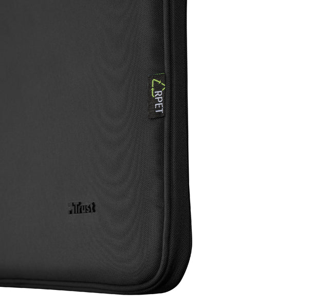 Borsa per notebook - Bologna - ecocompatibile - da 16" -  nero - Trust