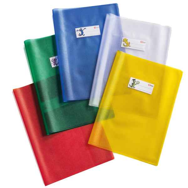 Coprimaxi Emysilk - 21 x 30cm - PVC - 180 mic - c/alette - goffrato - giallo trasparente - Colorosa