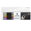 Pennarello Metallic Liner 020 - punta 1,2 mm - colori assortiti - Schneider - conf. 4 pezzi