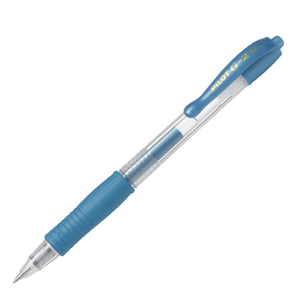 Roller gel scatto G-2 - 0,7 mm - colori assortiti metallic - Pilot - Display 60 pezzi