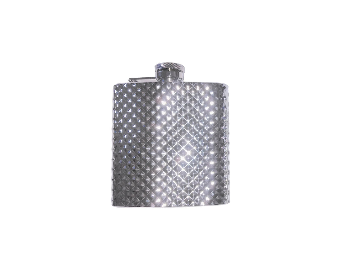 FIASCHETTA INOX MARTELLATA 7oz