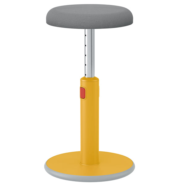 Sgabello sit-stand Ergo Cosy - giallo - Leitz