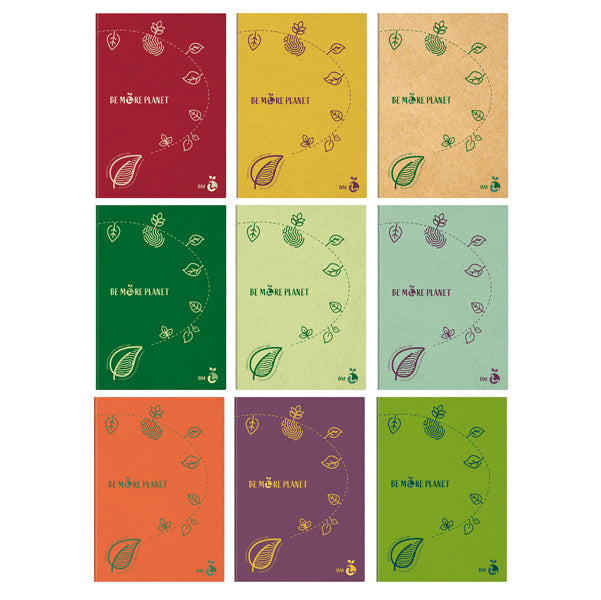 Maxiquaderno Be More Planet - A4 - 1 rigo - 38 fogli - 80gr - BM