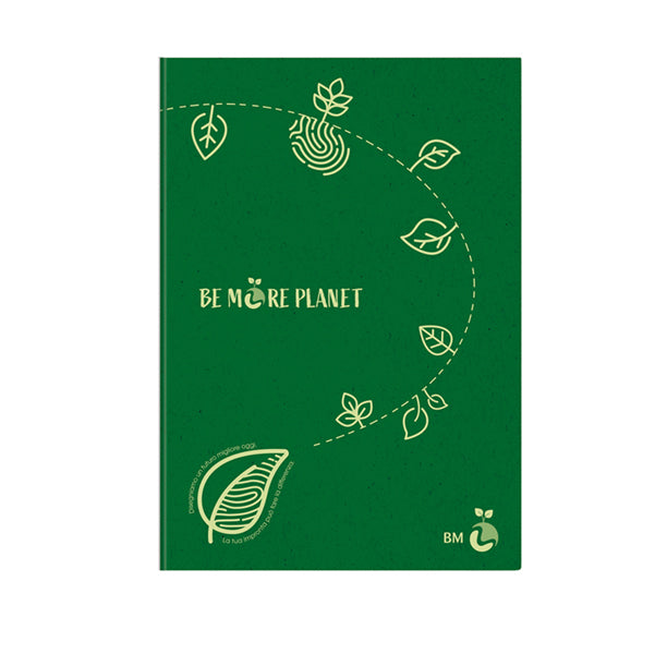 Maxiquaderno Be More Planet - A4 - 1 rigo - 38 fogli - 80gr - BM