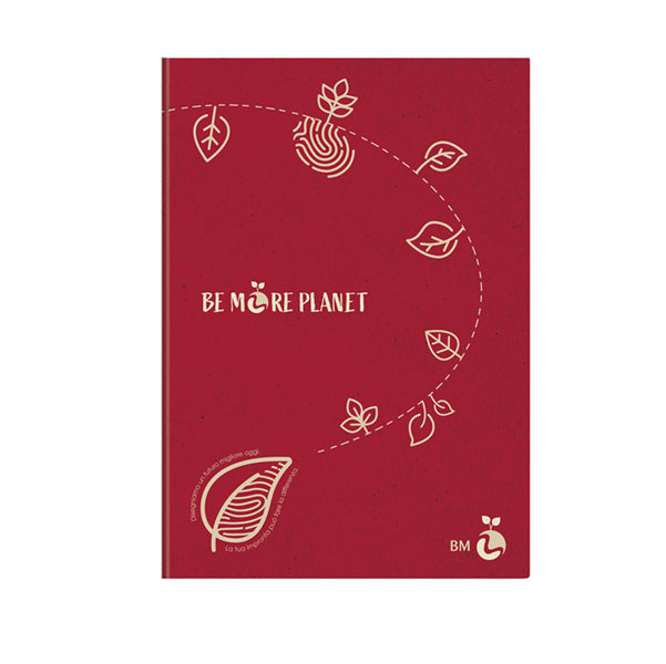 Maxiquaderno Be More Planet - A4 - 1 rigo - 38 fogli - 80gr - BM