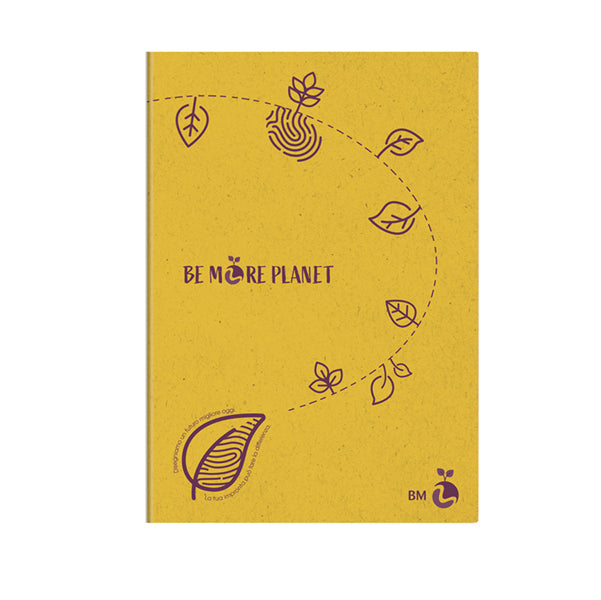 Maxiquaderno Be More Planet - A4 - 5 mm c/margine - 38 fogli - 80gr - BM