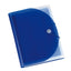 Portadocumenti a soffietto Plastidea -13 tasche - A4 - PP - blu - Iternet