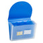 Portadocumenti a soffietto Plastidea -13 tasche - A4 - PP - blu - Iternet