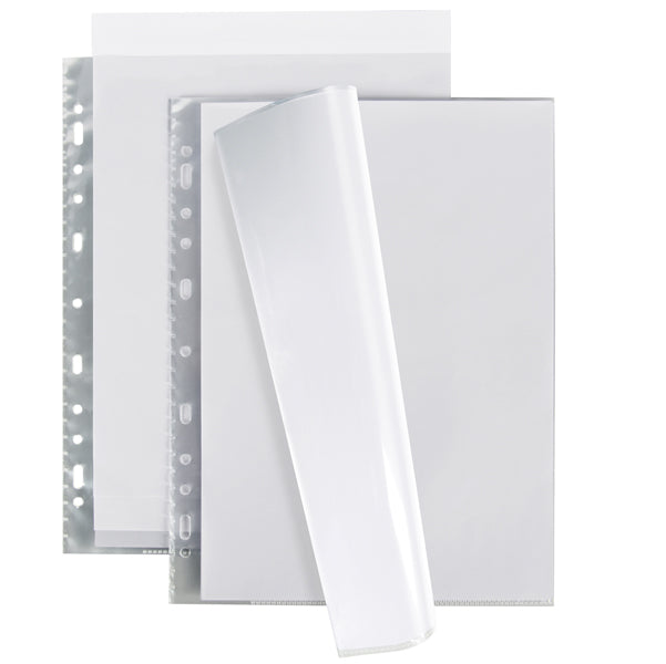 Portalistini Jolly - 12 buste forate - 22 x 30 cm - PP trasparnte - liscio - Sei rota