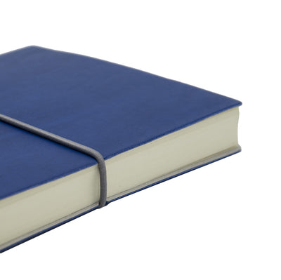 Taccuino Evo Ciak - 15 x 21 cm - fogli bianchi - copertina blu - In Tempo