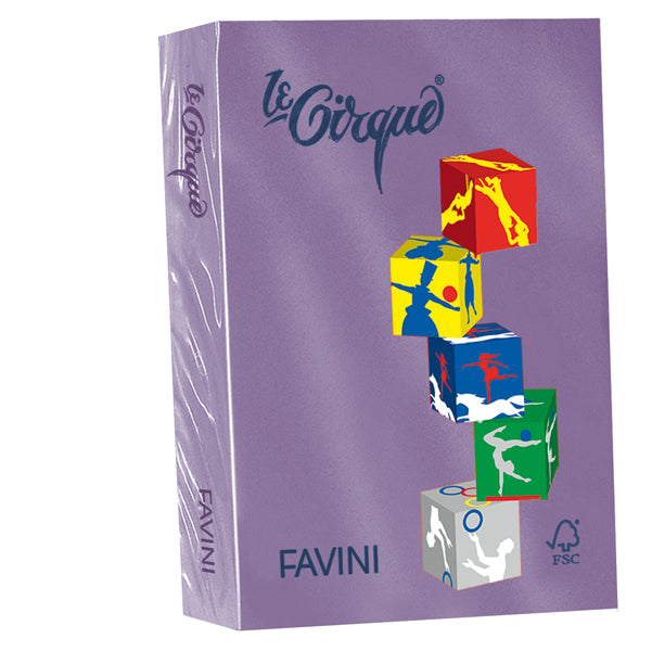 Carta Le Cirque - A4 - 80 gr - iris 220 - Favini - conf. 500 fogli