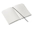 Taccuino Ecoqua Plus - con elastico - rilegatura cucita - A5 - 5 mm - 80 fogli - lampone - Fabriano